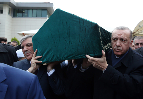 11. Cumhurbaşkanı Abdullah Gül, Abdullah Tivnikli’nin Cenaze Törenine Katıldı